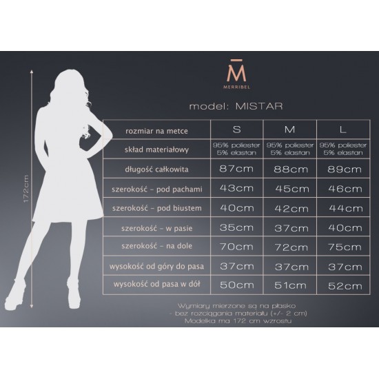 Миди рокля с флорален принт Mistar Миди рокля с флорален принт Mistar