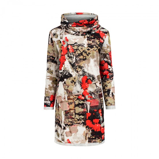 Цветна рокля 282-1