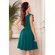 Елегантна рокля в зелен цвят 307-2
