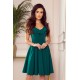 Елегантна рокля в зелен цвят 307-2