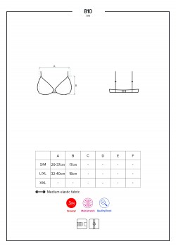 Бял дантелен сутиен 810-BRA-2