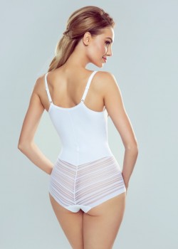 Оформящо боди в бял цвят Vega Оформящо боди в бял цвят Vega