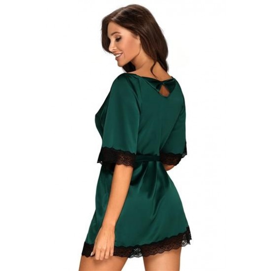 Халат Sensuelia в зелен цвят Халат Sensuelia в зелен цвят