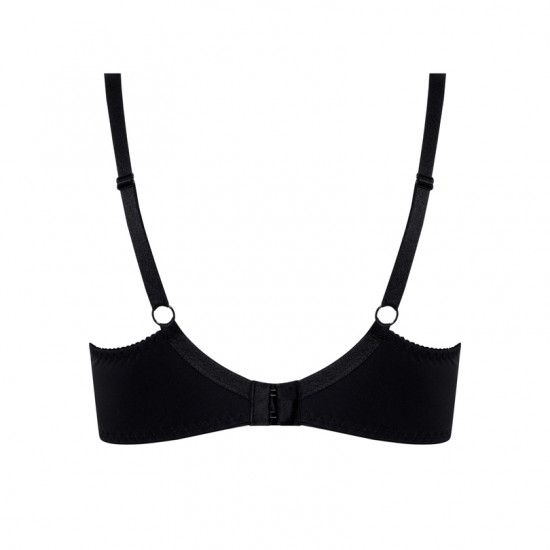 Черен сутиен за голям бюст PIA BIG Черен сутиен за голям бюст PIA BIG