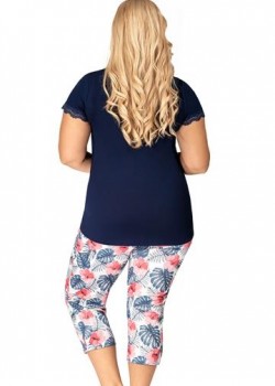 Дамска пижама в тъносин цвят Mila Дамска пижама в тъносин цвят Mila