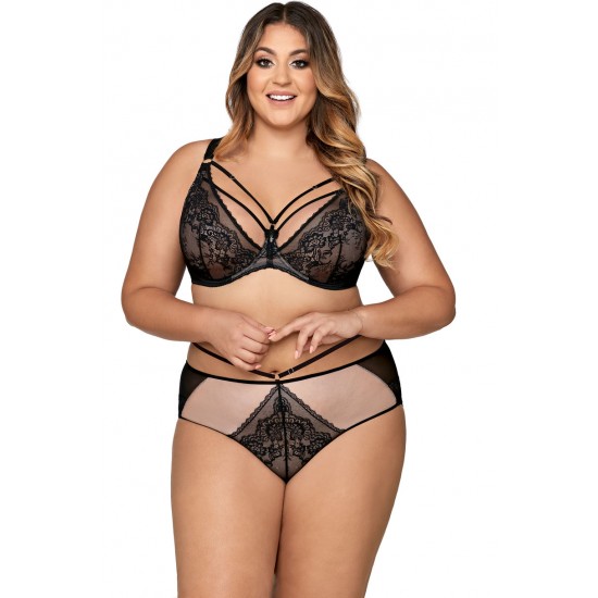 Сутиен с меки чашки в черен цвят 1824 