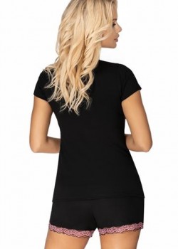 Пижама от две части в черен цвят Clara Пижама от две части в черен цвят Clara