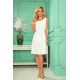 Елегантна рокля в цвят екрю 296-4