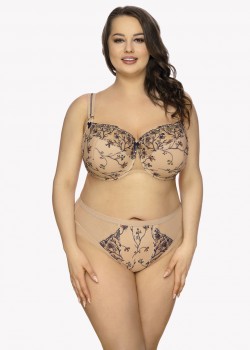 Сутиен за голям бюст в бежов цвят Patricia Maxi 1062