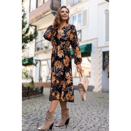 Миди рокля на цветя Lucia Миди рокля на цветя Lucia