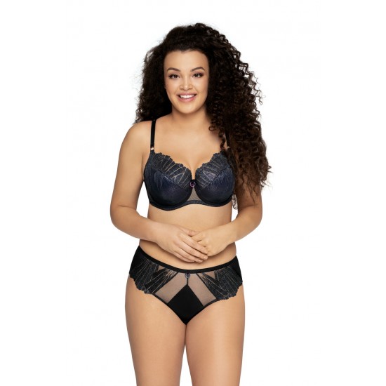 Сутиен с полуподплатени чашки в черен цвят 1950 Сутиен с полуподплатени чашки в черен цвят 1950