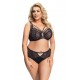 Бикини с тюл в черен цвят VENEZIA K639 