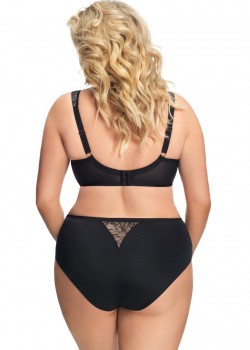 Бикини с тюл в черен цвят VENEZIA K639 Бикини с тюл в черен цвят VENEZIA K639
