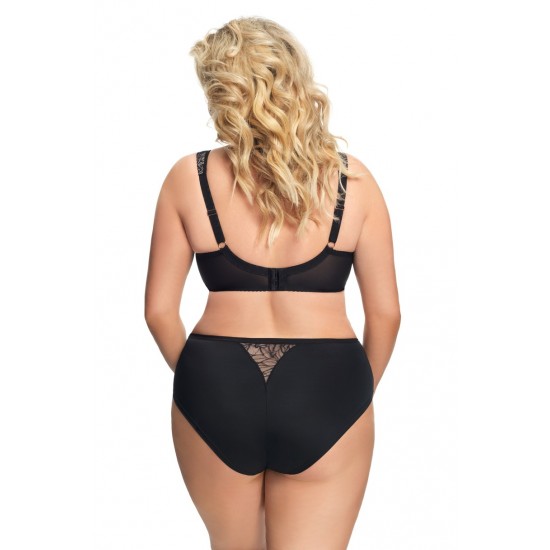 Бикини с тюл в черен цвят VENEZIA K639 