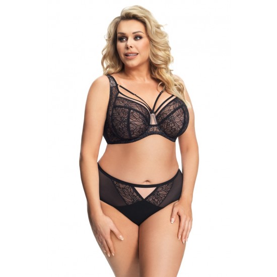 Бразилиани с тюл в черен цвят VENEZIA K640 Бразилиани с тюл в черен цвят VENEZIA K640