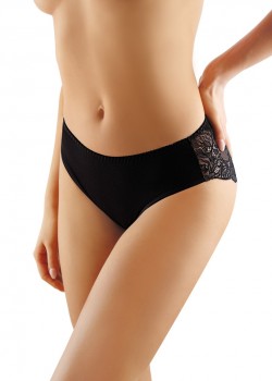 Памучни бикини в черен цвят BBL119