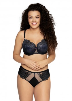 Бразилиани с тюл в черен цвят AV 1950/B Бразилиани с тюл в черен цвят AV 1950/B