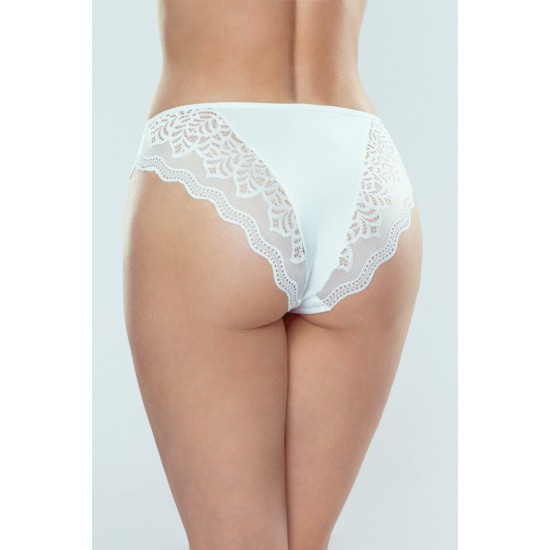 Дамски бикини с дантела в бежов цвят VALENCJA Дамски бикини с дантела в бежов цвят VALENCJA