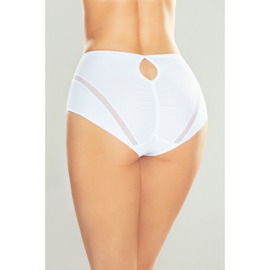 Бикини с висока талия в бял цвят VERNA