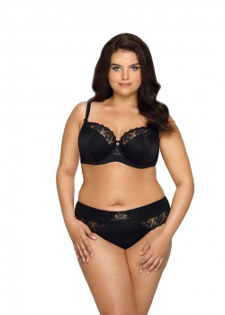 Подплатен сутиен за голям бюст в черен цвят 1921 Подплатен сутиен за голям бюст в черен цвят 1921