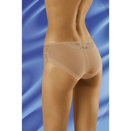 Дантелени бикини в бежов цвят NAVI