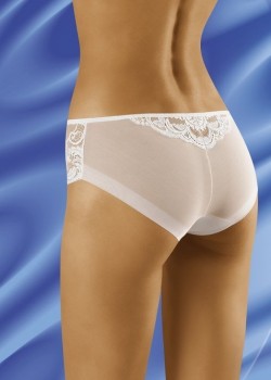 Дантелени бикини в бял цвят NAVI Дантелени бикини в бял цвят NAVI