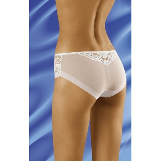 Дантелени бикини в бял цвят NAVI