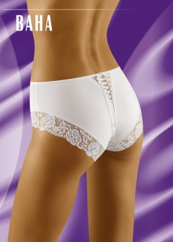 Бикини с дантела в бял цвят BAHA Бикини с дантела в бял цвят BAHA