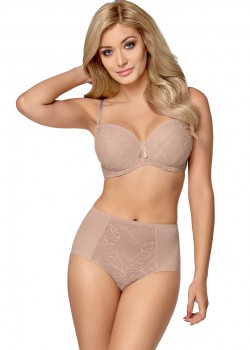 Сутиен за голям бюст в цвят мока Tatiana