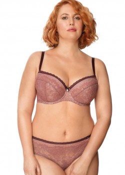 Макси сутиен с подплатени чашки в розов цвят ZOE Макси сутиен с подплатени чашки в розов цвят ZOE