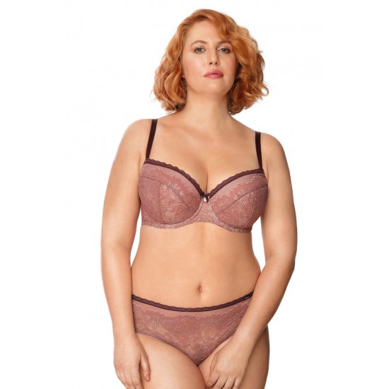 Макси сутиен с подплатени чашки в розов цвят ZOE Макси сутиен с подплатени чашки в розов цвят ZOE