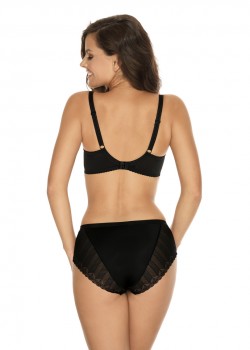 Сутиен с полуподплатени чашки в черен цвят "MILA" 1017 Сутиен с полуподплатени чашки в черен цвят "MILA" 1017