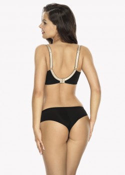 Микрофибърни бразилиани в черен цвят DANIELLE ART. 1060 Микрофибърни бразилиани в черен цвят DANIELLE ART. 1060