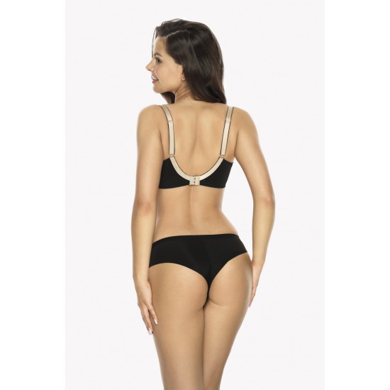 Микрофибърни бразилиани в черен цвят DANIELLE ART. 1060 Микрофибърни бразилиани в черен цвят DANIELLE ART. 1060