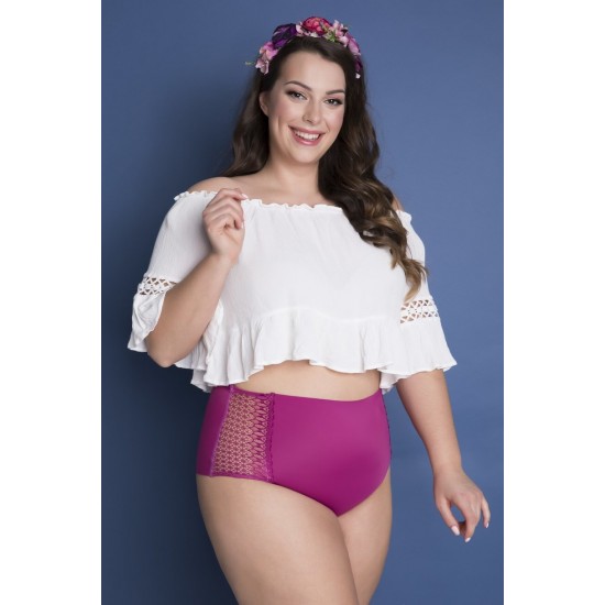 Бикини с висока талия в лилав цвят Opal Бикини с висока талия в лилав цвят Opal