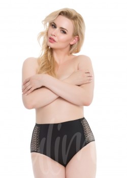 Бикини с висока талия в черен цвят Opal Бикини с висока талия в черен цвят Opal