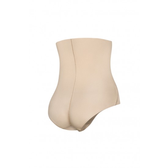 Бикини с висока талия в телесен цвят 241