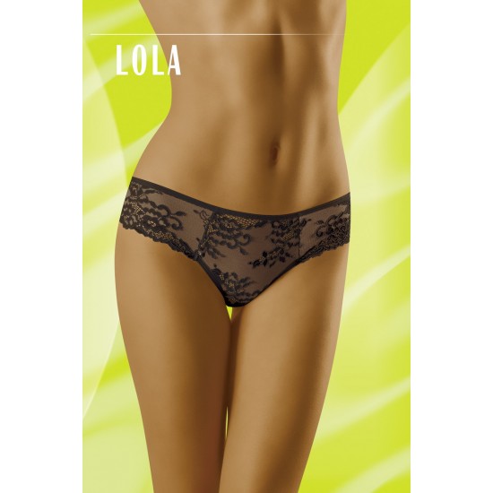 Дантелени бикини в черен цвят LOLA