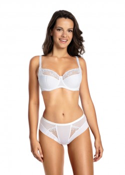 Сутиен с полуподплатени чашки в бял цвят 899 Сутиен с полуподплатени чашки в бял цвят 899