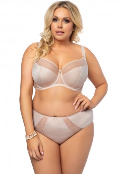 Макси сутиен с полуподплатени чашки в бежов цвят K481 EDEN Макси сутиен с полуподплатени чашки в бежов цвят K481 EDEN