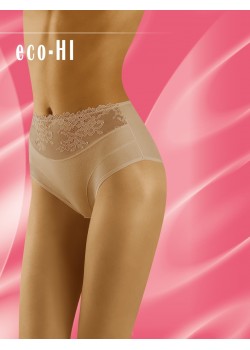 Памучни бикини в бежов цвят ECO-HI