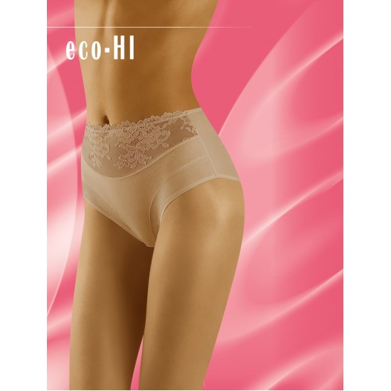 Памучни бикини в бежов цвят ECO-HI