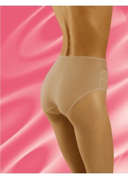 Памучни бикини в бежов цвят ECO-HI