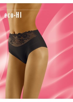 Памучни бикини в черен цвят ECO-HI