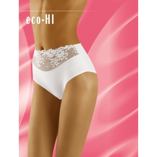 Памучни бикини в бял цвят ECO-HI