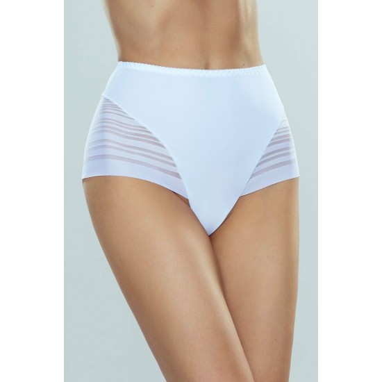 Бикини с висока талия в бял цвят VELMA