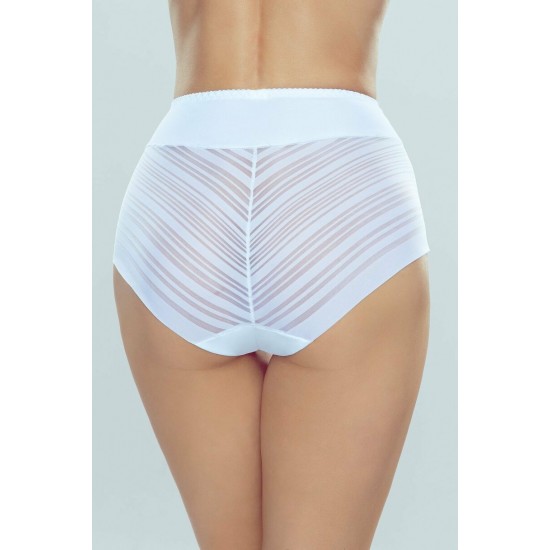 Бикини с висока талия в бял цвят VELMA