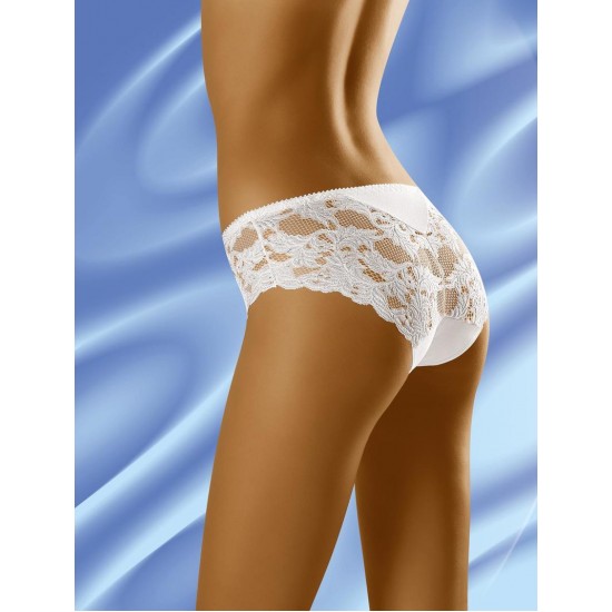 Дантелени бикини в бял цвят Eco No