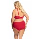 Макси сутиен с меки чашки в червен цвят K614 MEMPHIS Макси сутиен с меки чашки в червен цвят K614 MEMPHIS