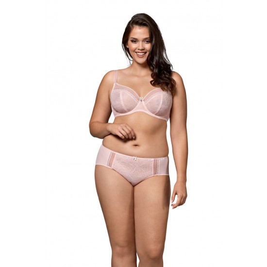 Бикини с дантела в розов цвят MONICA Бикини с дантела в розов цвят MONICA